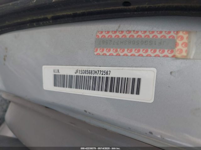2003 SUBARU FORESTER JF1SG65683H772567 Photo 8