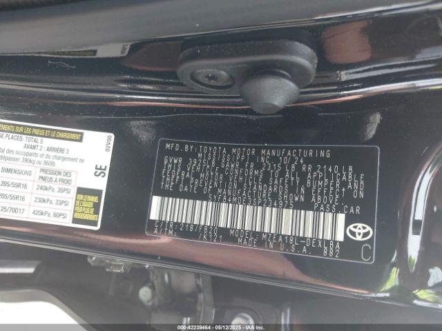 5YFB4MDE3SP234975 Toyota m20a-fks