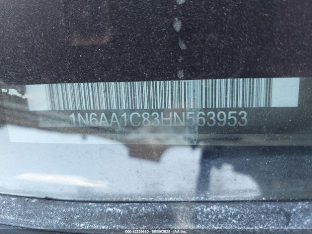 1N6AA1C83HN563953 Nissan TITAN SV
