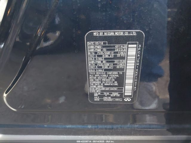 2019 INFINITI QX50 3PCAJ5M16KF104787 Photo 8