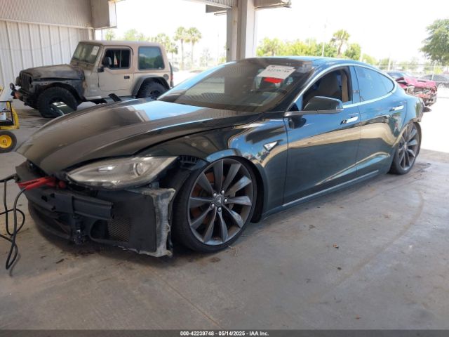 2013 TESLA MODEL S 5YJSA1CP5DFP13200 Photo 1