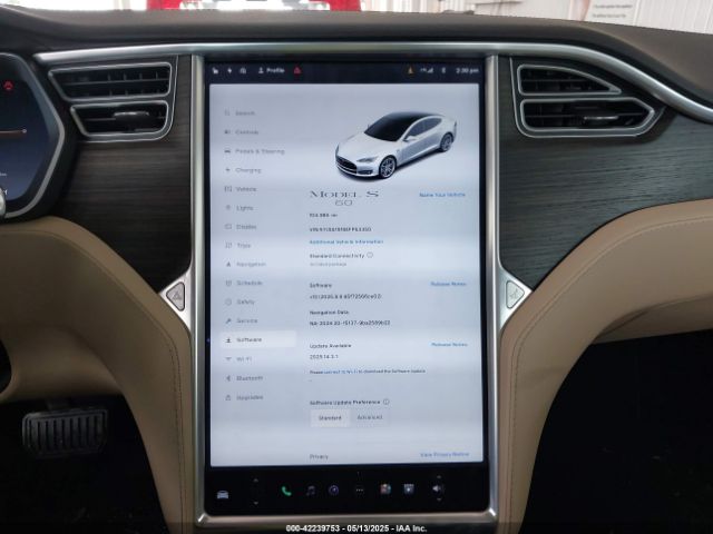 5YJSA1S16EFP53350 Tesla MODEL S