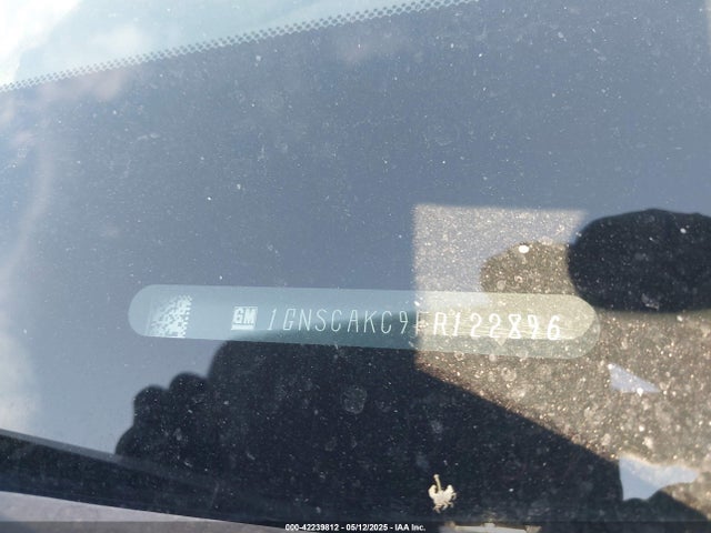 1GNSCAKC9FR122896 Chevrolet l83 - vvt, active fuel management, aluminum