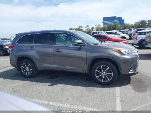 5TDJZRFH3JS861246 Toyota Highlander Xle