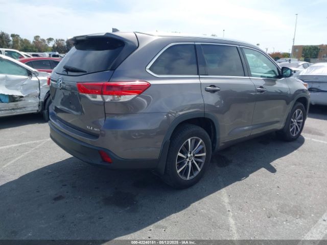 5TDJZRFH3JS861246 Toyota Highlander Xle