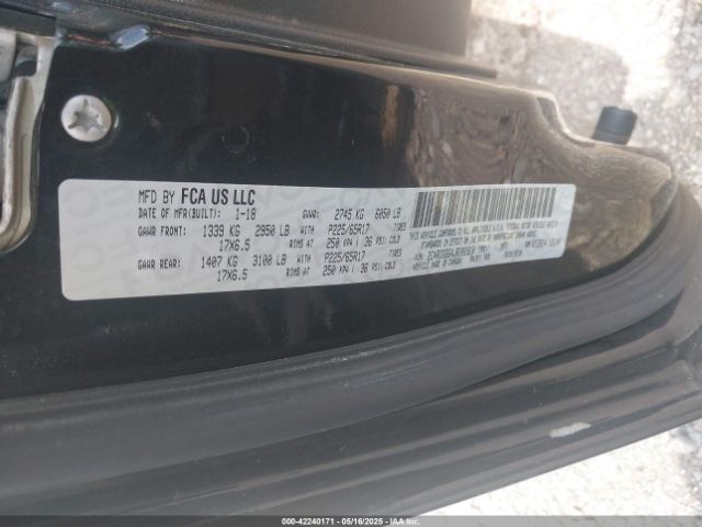 2C4RDGBG4JR201910 Dodge Grand Caravan Se Plus