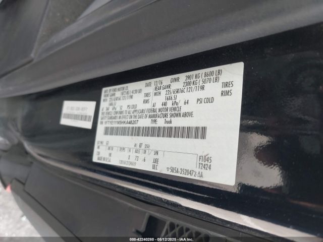 1FTYE1YM5HKA48207 Ford Transit-150