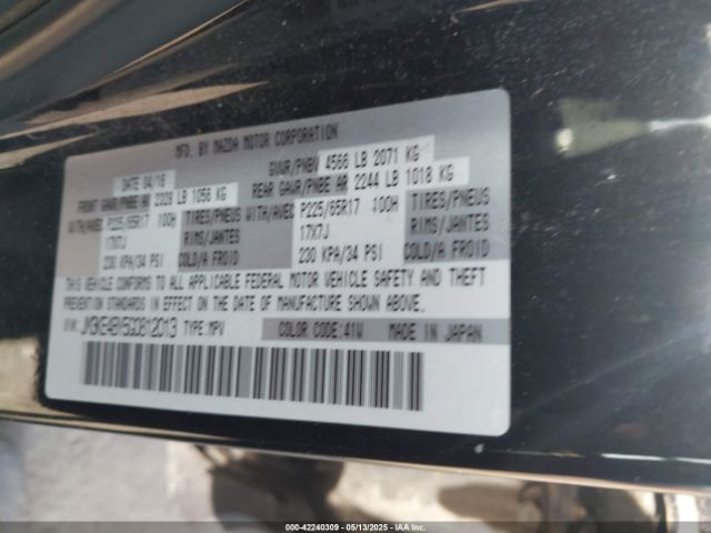 JM3KE4BY5G0812013 Mazda CX-5 SPORT