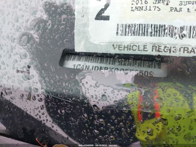 1C4NJDEBXGD558509 Jeep Compass High Altitude Edition