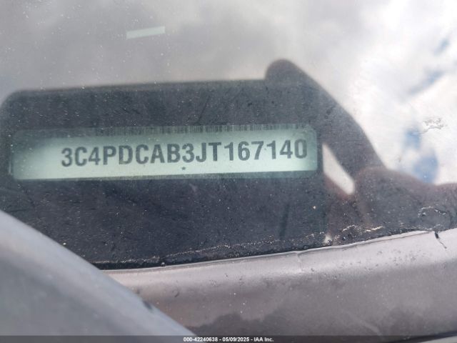 3C4PDCAB3JT167140 Dodge JOURNEY SE