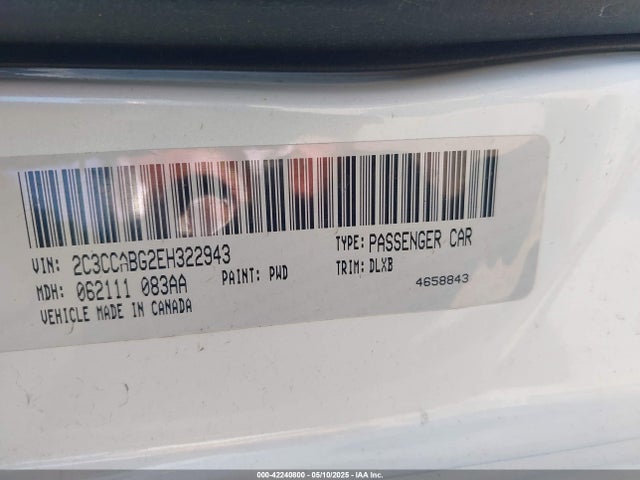 2C3CCABG2EH322943 Chrysler 300 300s