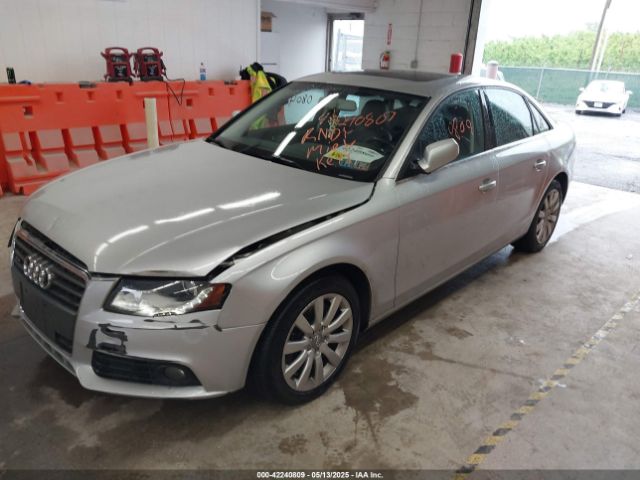 2012 AUDI A4 WAUBFAFL7CA024080 Photo 1