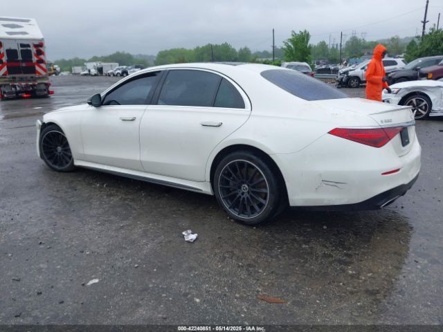 2022 MERCEDES-BENZ S 580 W1K6G7GB0NA143124 Photo 2