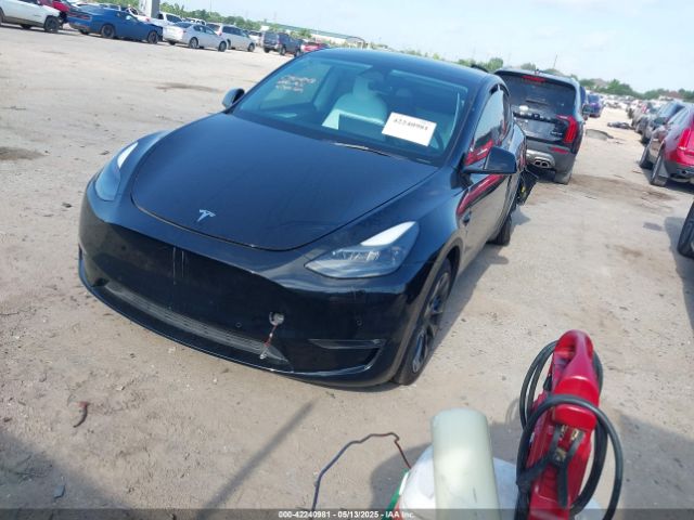 2022 TESLA MODEL Y 7SAYGDEE6NF515462 Photo 1