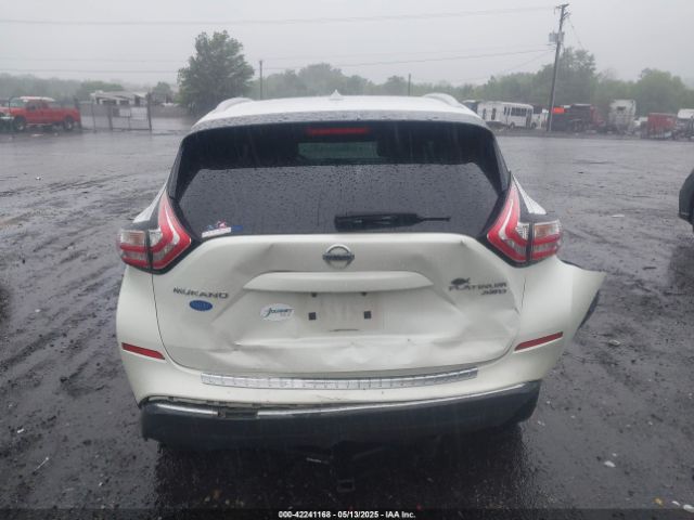 5N1AZ2MH1FN270660 Nissan Murano Platinum