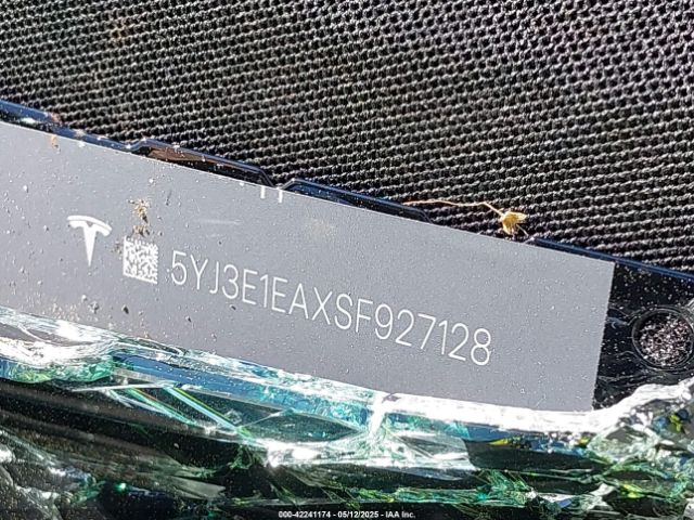 2025 TESLA MODEL 3 5YJ3E1EAXSF927128 Photo 8