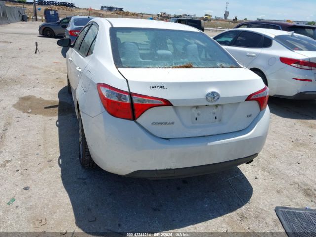 2T1BURHE2GC548597 Toyota COROLLA LE
