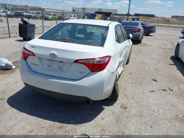 2T1BURHE2GC548597 Toyota COROLLA LE