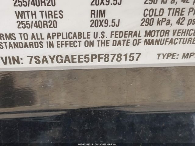 2023 TESLA MODEL Y 7SAYGAEE5PF878157 Photo 8