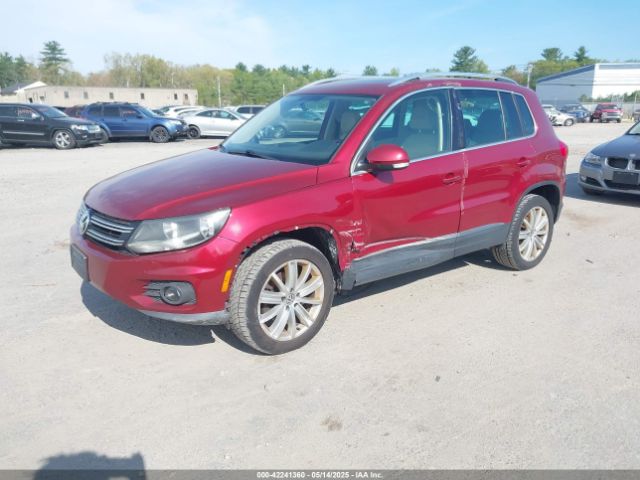 WVGBV7AX7FW109233 Volkswagen Tiguan Sel