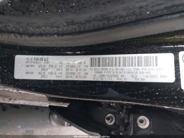 1C6RREFTXLN276468 RAM 1500 Big Horn  4x2 5'7 Box