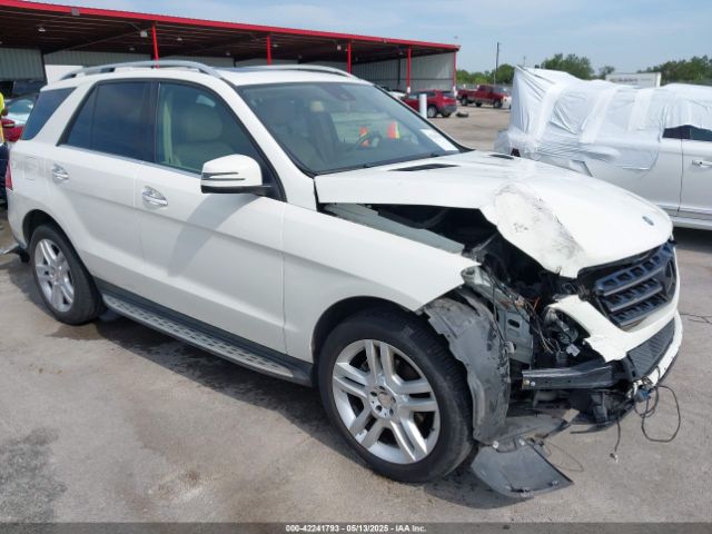 2013 MERCEDES-BENZ ML 350 4JGDA5HB2DA109489