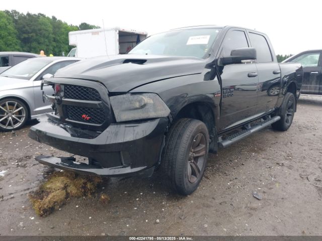 1C6RR7MT3JS122116 RAM 1500 Night  4x4 5'7 Box