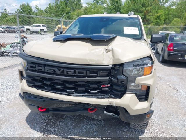 3GCPDCEDXNG569831 Chevrolet Silverado 1500 4wd  Short Bed Custom Trail Boss