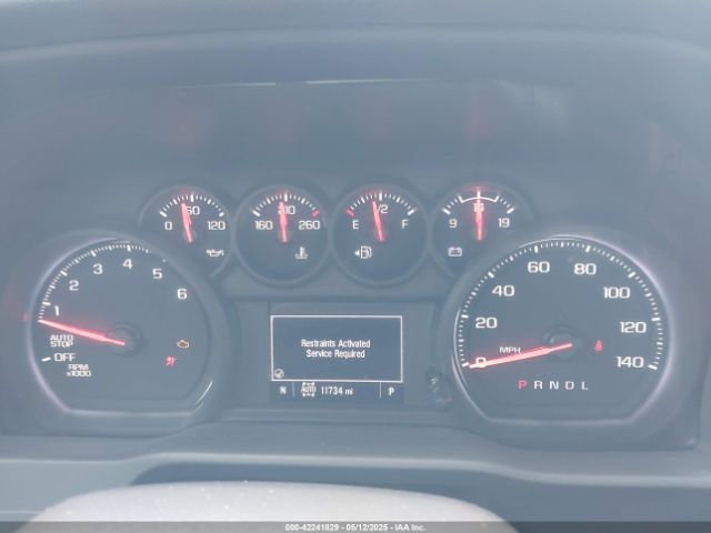 3GCPDCEDXNG569831 Chevrolet Silverado 1500 4wd  Short Bed Custom Trail Boss