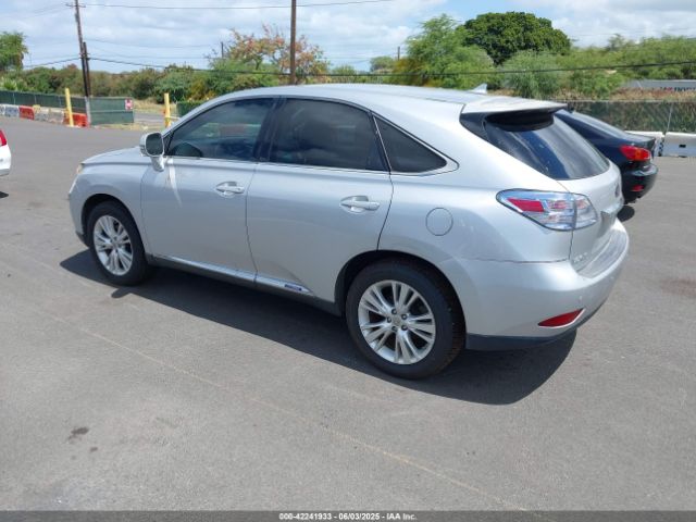2010 LEXUS RX 450H JTJZB1BA5A2000298 Photo 2