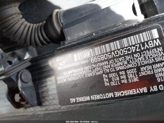 2016 BMW I3 WBY1Z4C50GV508599 Photo 8