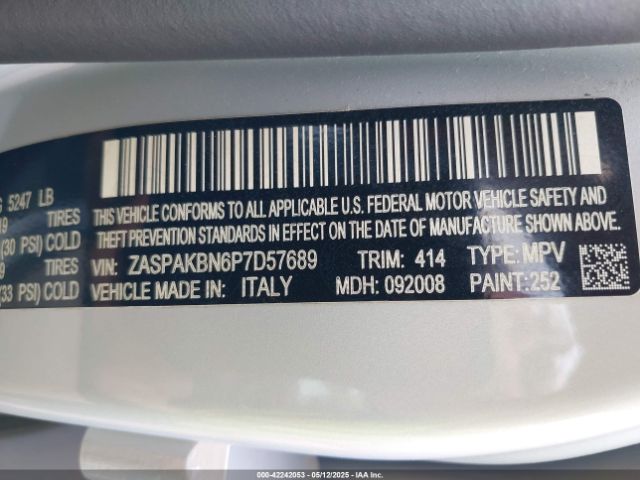 2023 ALFA ROMEO STELVIO ZASPAKBN6P7D57689 Photo 8