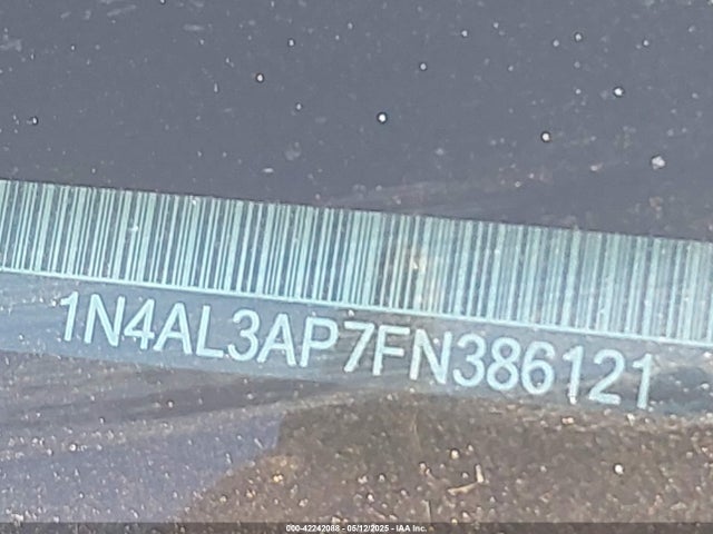 1N4AL3AP7FN386121 Nissan Altima 2.5/2.5 S/2.5 Sl/2.5 Sv