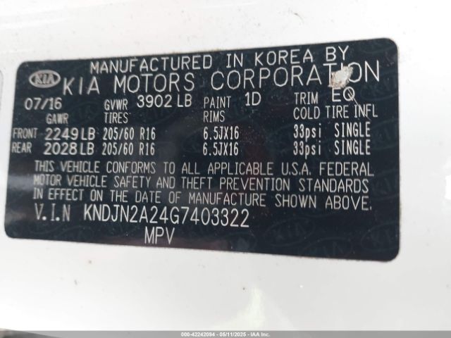 KNDJN2A24G7403322 KIA Soul !