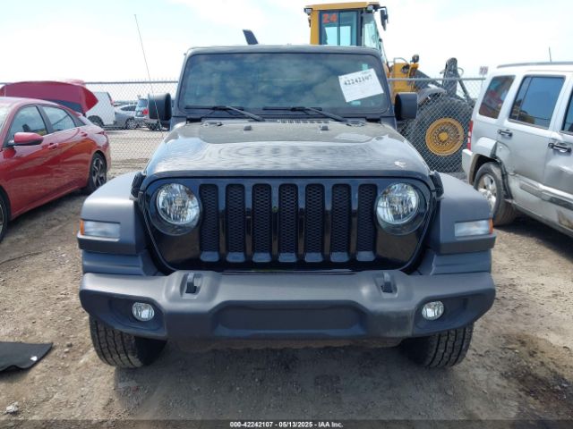 1C4HJXDN6PW599895 Jeep Wrangler 4-door Sport S 4x4