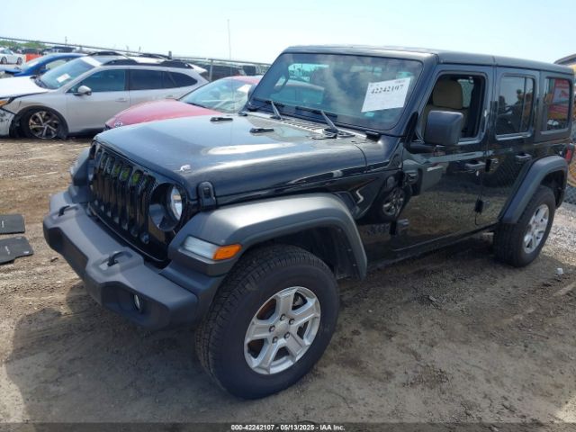 1C4HJXDN6PW599895 Jeep Wrangler 4-door Sport S 4x4
