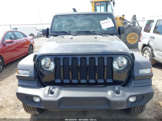 1C4HJXDN6PW599895 Jeep Wrangler 4-door Sport S 4x4