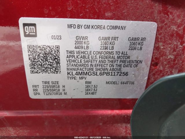 2023 BUICK ENCORE GX KL4MMGSL6PB117256 Photo 8