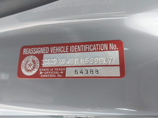 Dodge Charger 2021 2C3CDXGJ8MH539917 Image 9