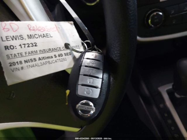 1N4AL3AP8JC475250 Nissan Altima 2.5 S