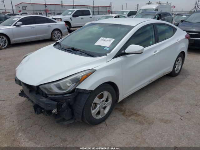 5NPDH4AE8FH596790 Hyundai ELANTRA SE