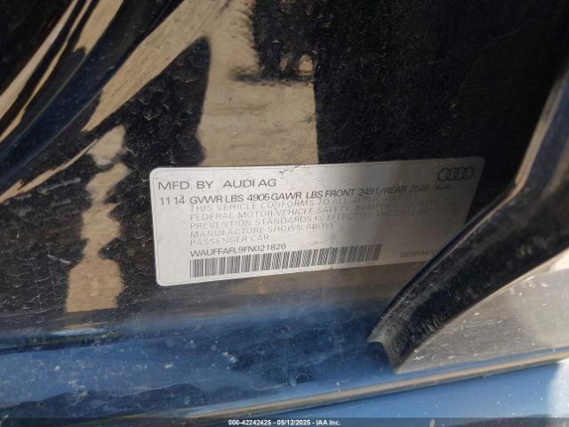 2015 AUDI A4 WAUFFAFL9FN021826 Photo 8
