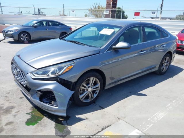 2019 HYUNDAI SONATA 5NPE34AF6KH815722 Photo 1