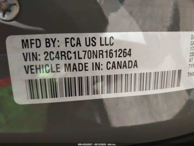 2022 CHRYSLER PACIFICA HYBRID 2C4RC1L70NR161264 Photo 8