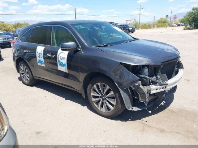 2016 ACURA MDX 5FRYD3H4XGB017463 Photo 0