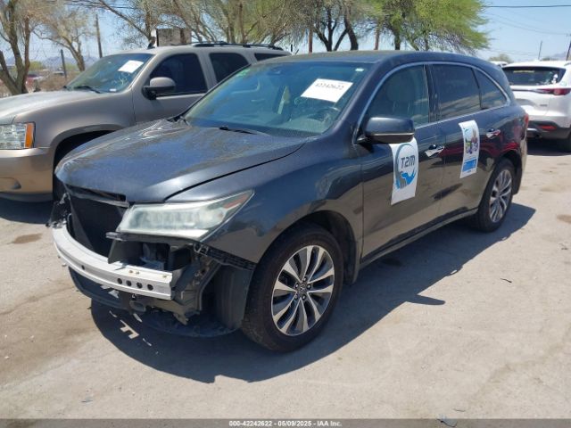 2016 ACURA MDX 5FRYD3H4XGB017463 Photo 1