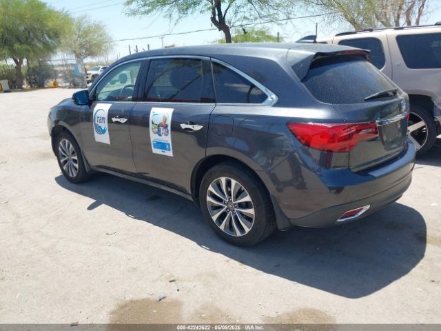 2016 ACURA MDX 5FRYD3H4XGB017463 Photo 2
