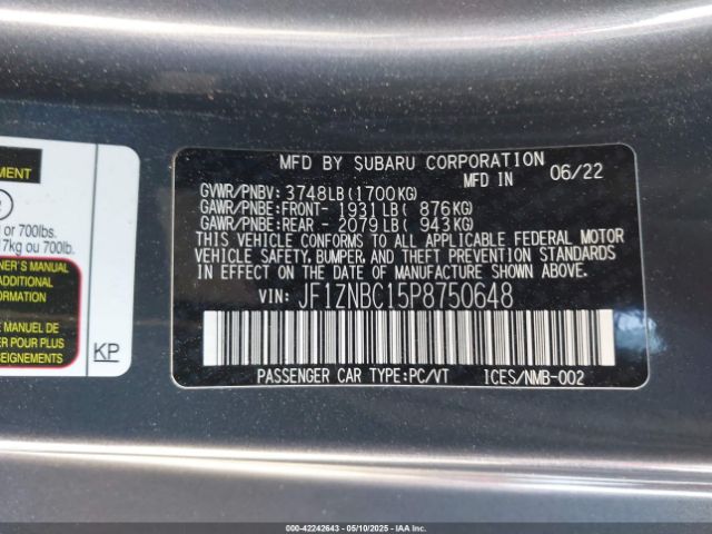 2023 TOYOTA GR86 JF1ZNBC15P8750648 Photo 8