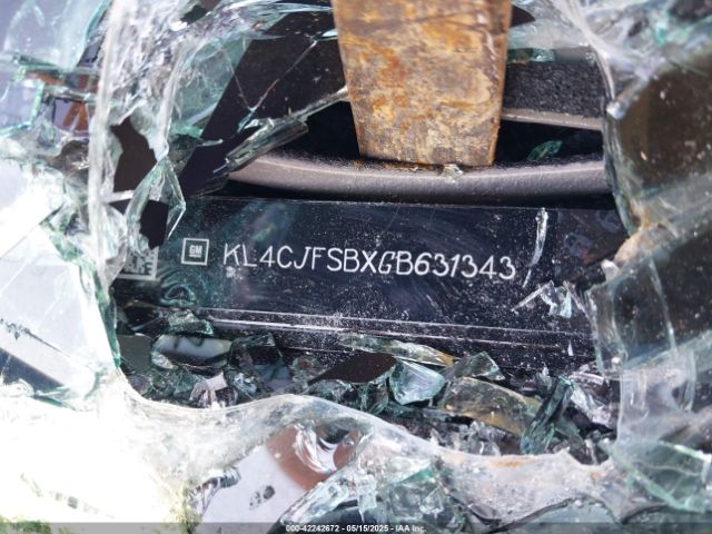 KL4CJFSBXGB631343 Buick Encore Convenience
