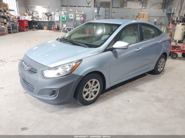 KMHCT4AE1EU756843 Hyundai ACCENT GLS